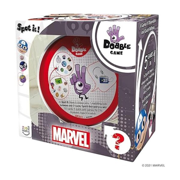 Spot It Juego de cartas de Emojis Marvel Juego para_2