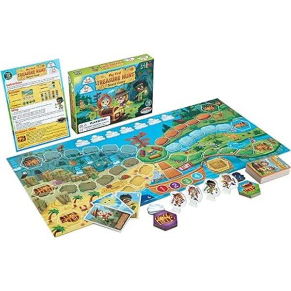 Nuevo Juego de mesa My First Treasure Hunt Corre por_2
