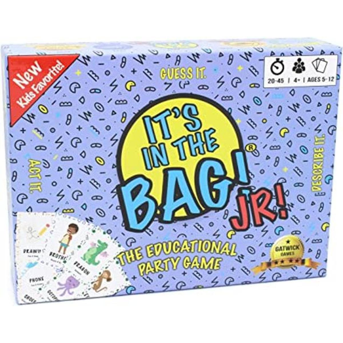 Está en la bolsa Jr. Un juego de charadas para niños y