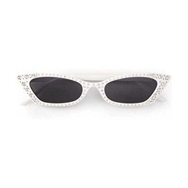 xo Fetti Gafas de sol blancas con ojos de gato Regalo_1