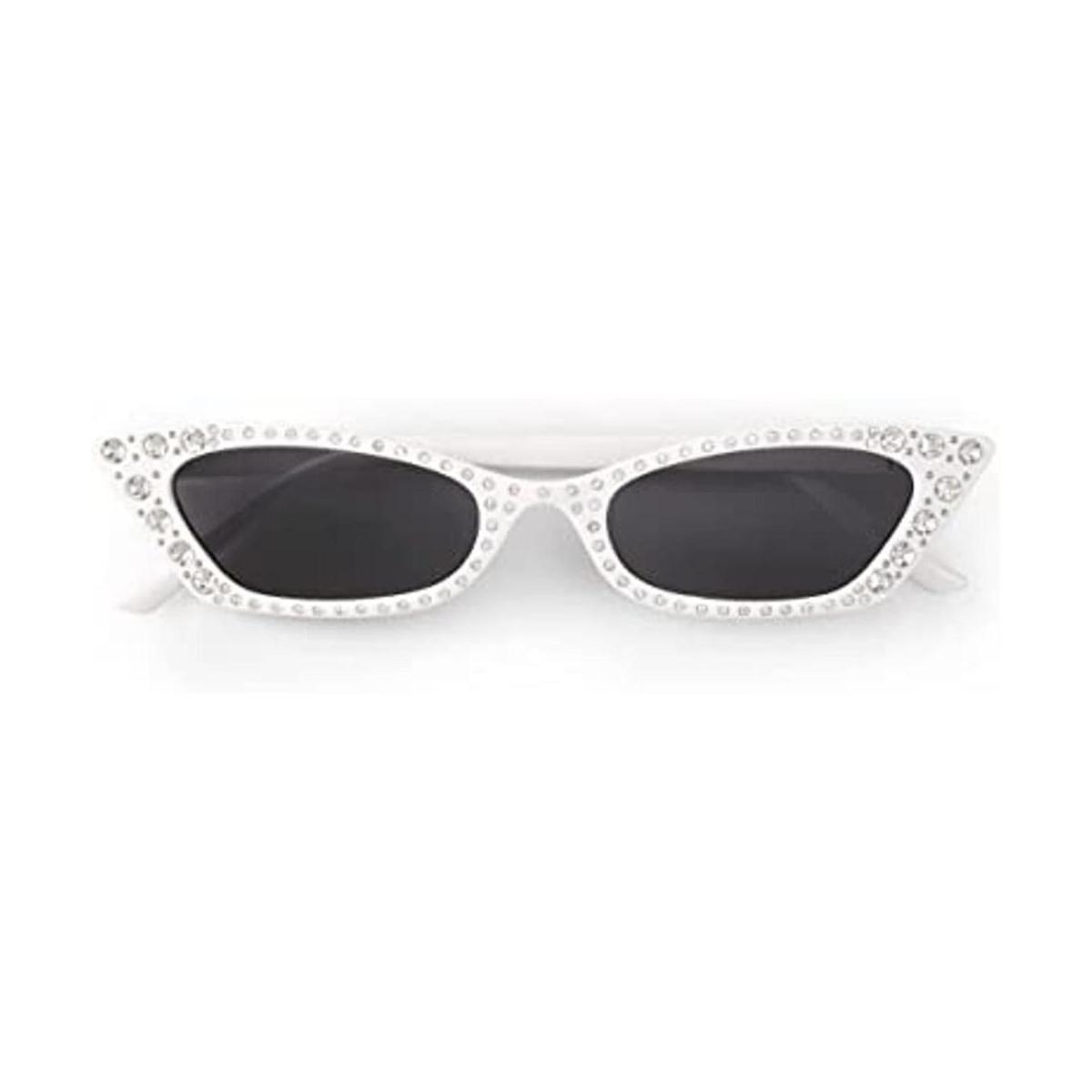 xo Fetti Gafas de sol blancas con ojos de gato Regalo