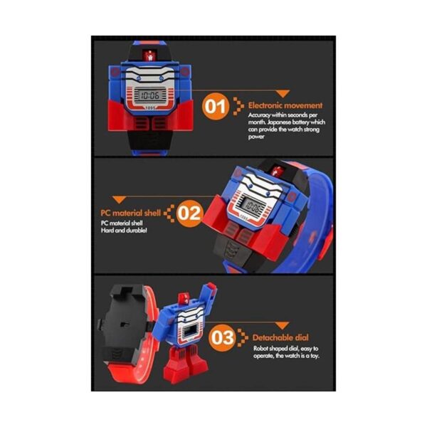 vigoroso reloj digital Pu de Transformers Bumblebee_6
