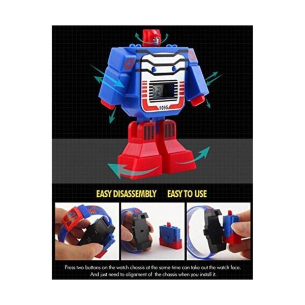 vigoroso reloj digital Pu de Transformers Bumblebee_3