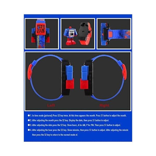 vigoroso reloj digital Pu de Transformers Bumblebee_5