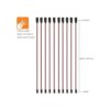 vimvip 50 cm 500 mm macho a hembra Servo Extension Lead_2