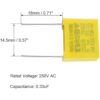 uxcell 34 Condensador electrolítico para soldar proyectos_3