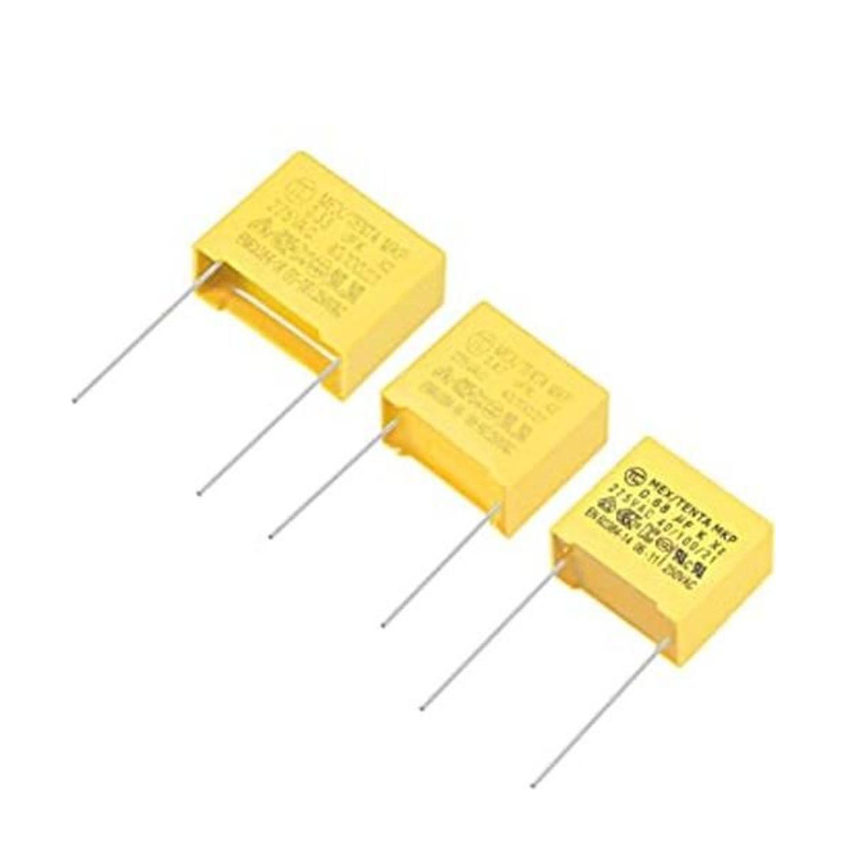 uxcell Kit surtido de condensadores de seguridad de