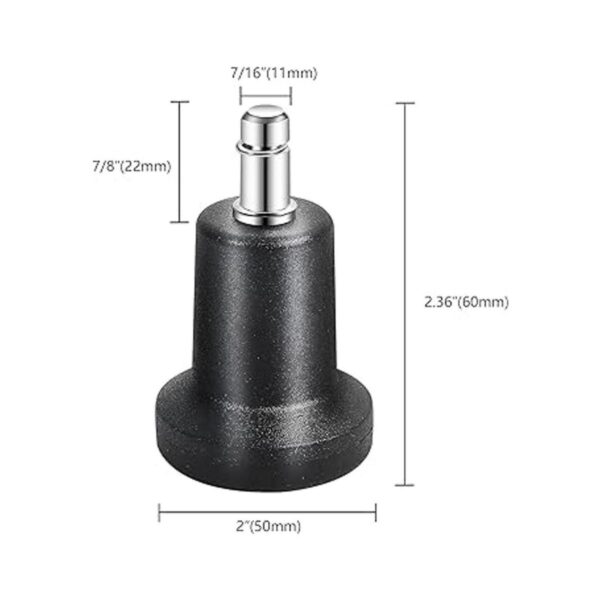 uvce Bell Glides Taburete de repuesto para oficina o_2