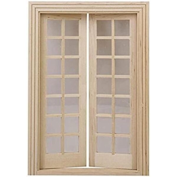 ultnice 1 12 Dollhouse Muebles Miniatura Puerta Exterior_1