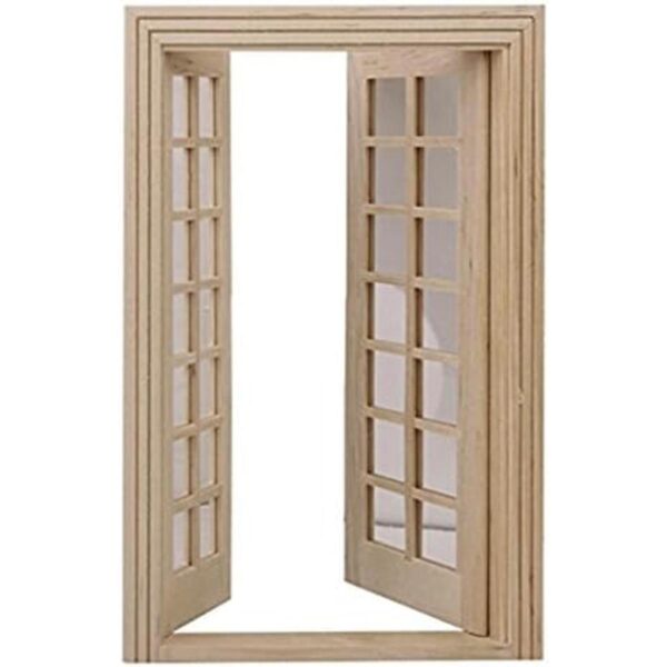 ultnice 1 12 Dollhouse Muebles Miniatura Puerta Exterior_2