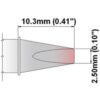 thermaltronics s75ch025 Cincel 30Deg 25 mm 0.10_2