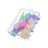 tecunite 30 piezas Multicolor Plástico Cabeza de flor