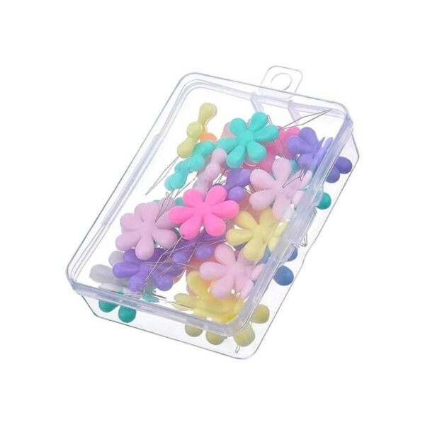 tecunite 30 piezas Multicolor Plástico Cabeza de flor