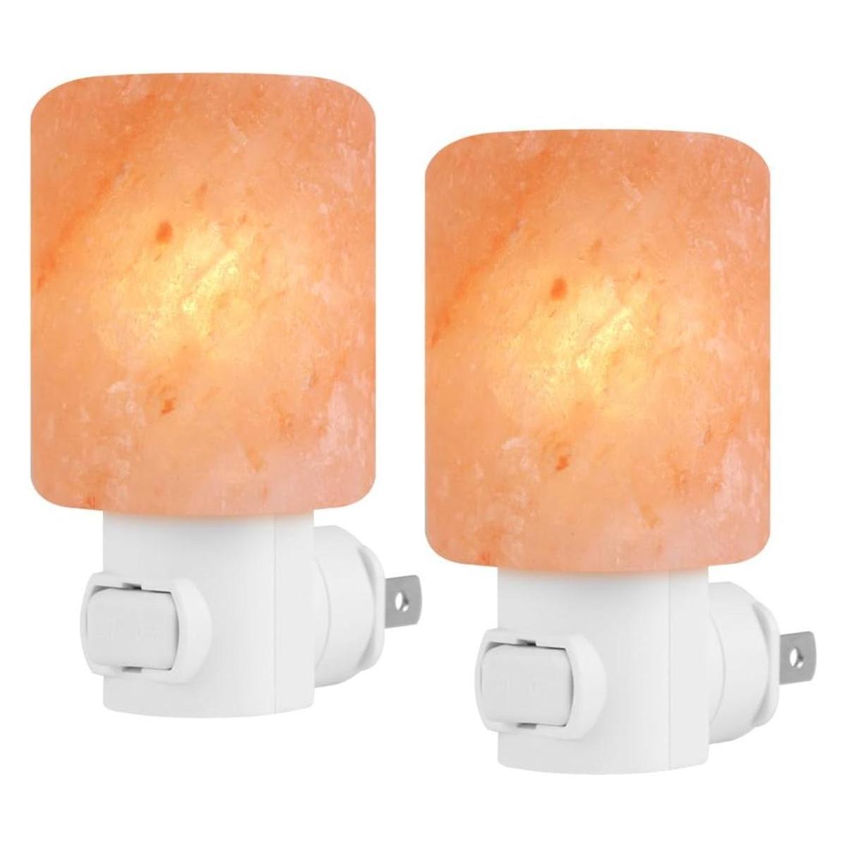 syntus lámpara de sal del Himalaya Crystal sal Luz