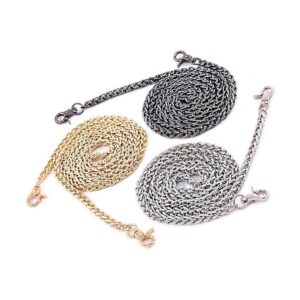 swpeet 3 piezas moda de lujo correa de cadena 47 Inche