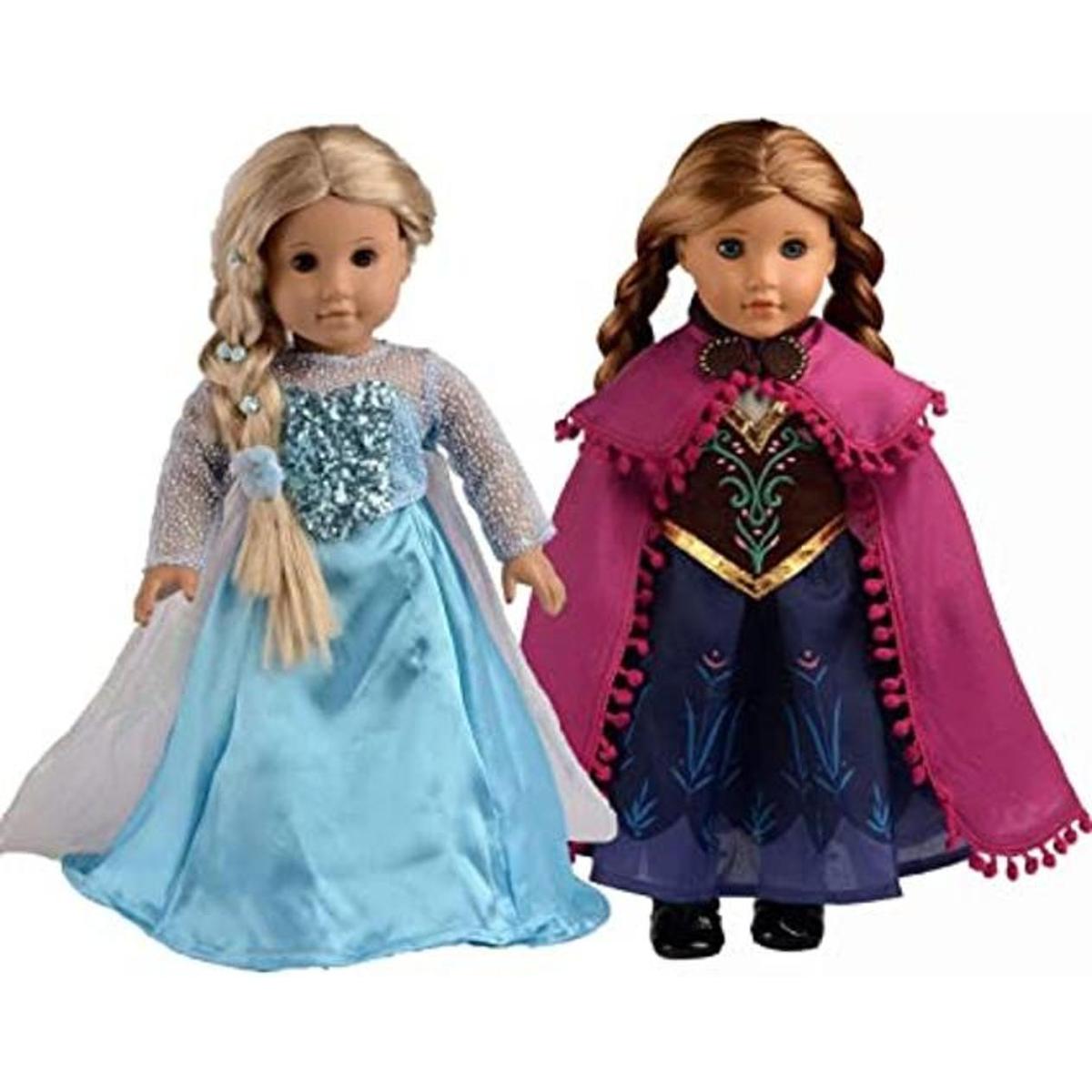 sweet dolly Ropa de muñeca vestido de princesa disfraces