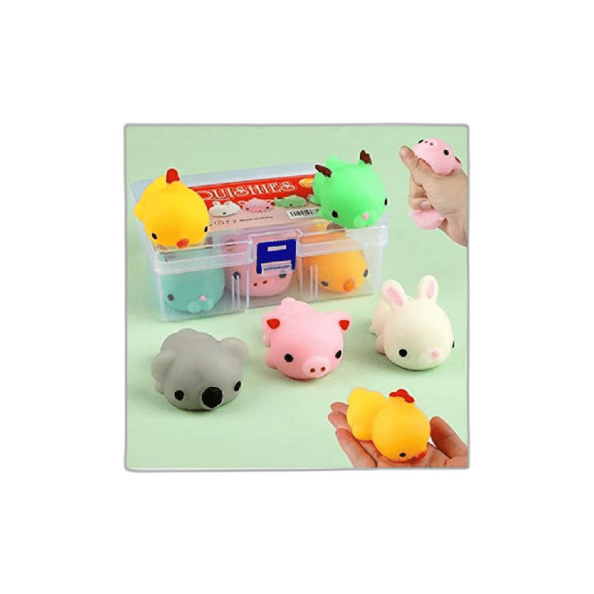 squishies Juguete blando de 5 piezas de tamaño mediano de
