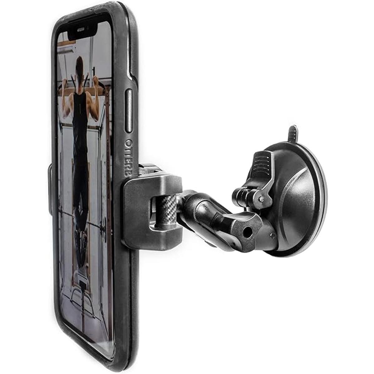 soporte universal para teléfono de ducha con espejo