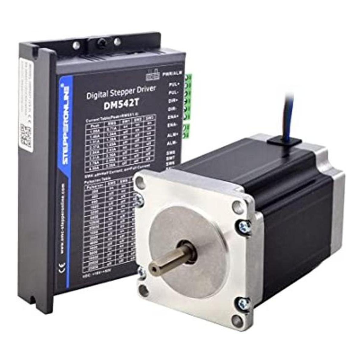 stepperonline 1 Axis Stepper Kit de CNC 1.9 nm 269oz. en