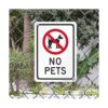 smartsign señal Legend No Pets de aluminio con gráfico_3