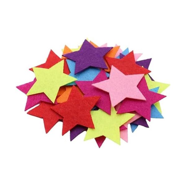 sookoo 5 estilos 150 Pcs color surtidos flores de fieltro