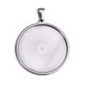 shunae 10 piezas acero inoxidable cabujón Base ajuste 20_3
