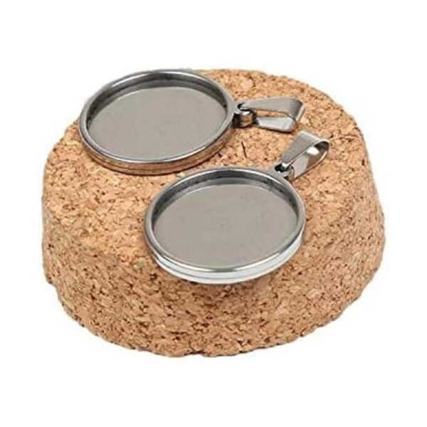 shunae 10 piezas acero inoxidable cabujón Base ajuste 20_1