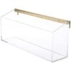 russellhazel Acrylic Wall Valet Clear with GoldToned_1