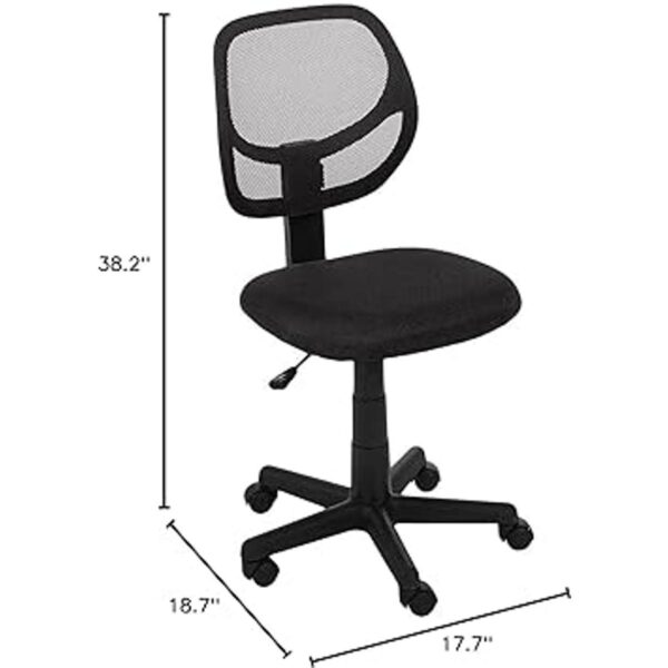 respaldo bajo malla tapizada ajustable silla giratoria_3