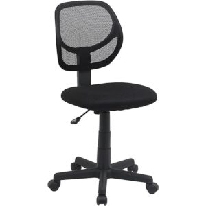 respaldo bajo malla tapizada ajustable silla giratoria_1
