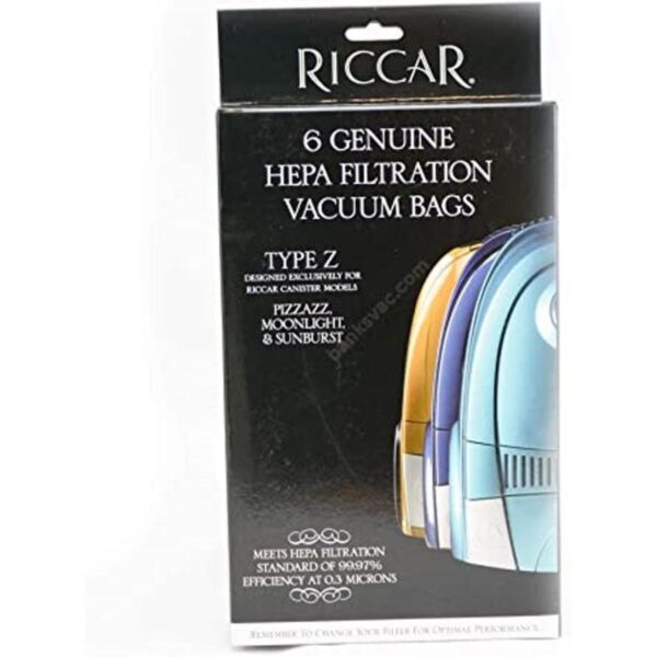riccar rzh6 Hepa bolsas para Moonlight Sunburst Compact_1