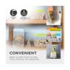 rezip Kit de 3 bolsas de almacenamiento reutilizables sin_5