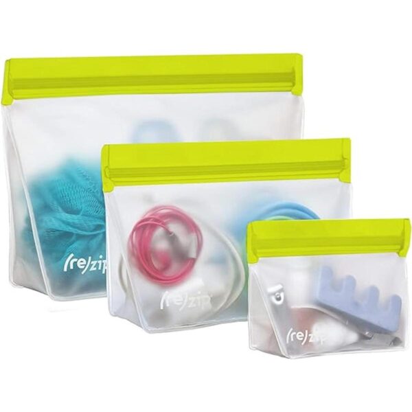 rezip Kit de 3 bolsas de almacenamiento reutilizables sin_1