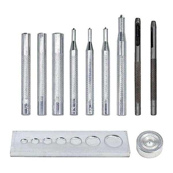 rebashed 13 Pcs Heavy Duty Hollow piel Craft punch agujero_1