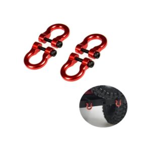 rcfast 4pcs 1 10 aluminio metal Dring Tow Grillete para_1