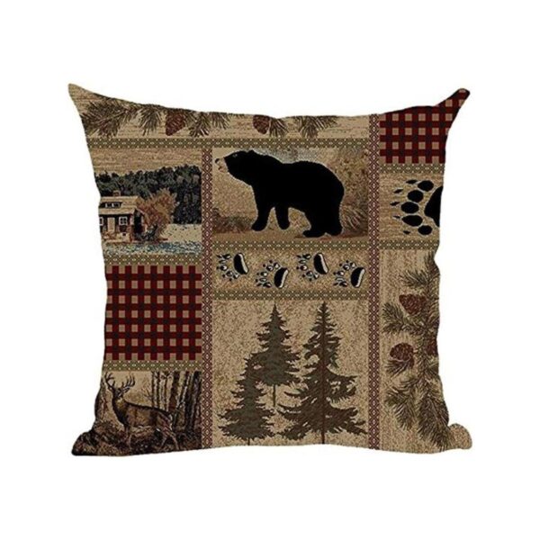 ramirar Funda de almohada decorativa de lino de algodón_1