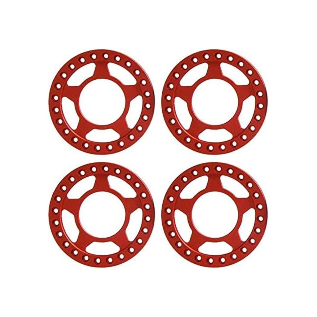 rclions aluminio RC Beadlock Wheel Rim Anillo de repuesto