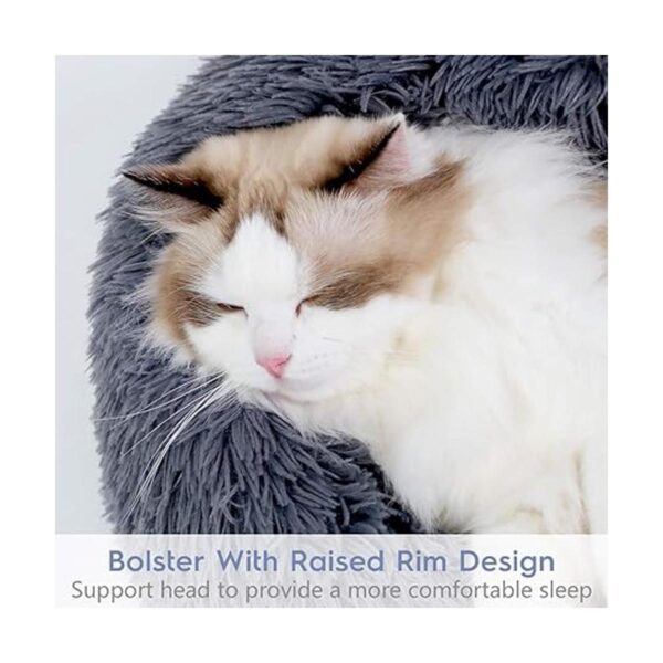 rabbitgoo Cama de gato para gatos de interior mullida y_4