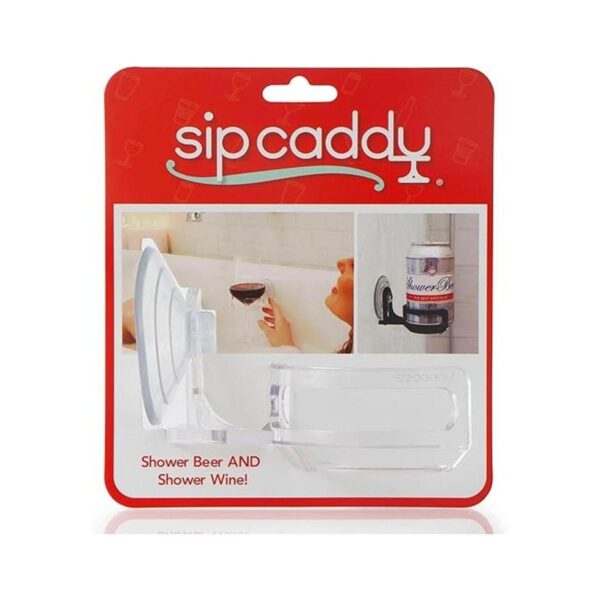 posavasos portátil SipCaddy para baño y ducha soporte_2