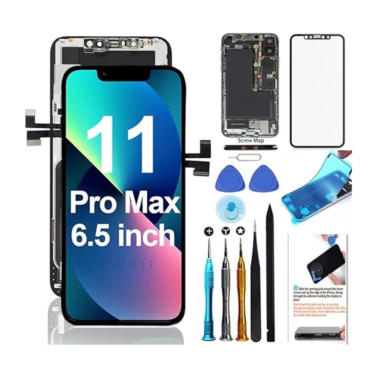 para iPhone 11 Pro Max Pantalla LCD de 6.5 pulgadas