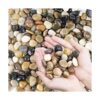 oupeng guijarros 2 pounds de grava Natural pulido pulido
