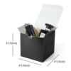 opaprain Cajas de regalo con tapas de 4 x 4 x 4 pulgadas
