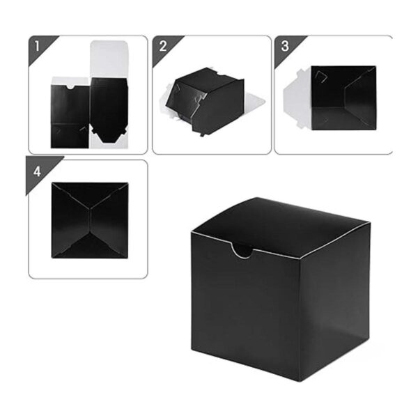 opaprain Cajas de regalo con tapas de 4 x 4 x 4 pulgadas