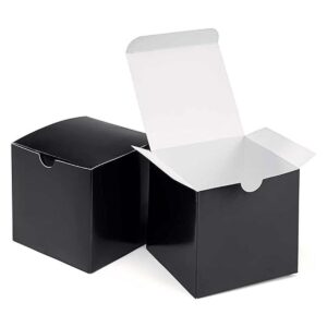 opaprain Cajas de regalo con tapas de 4 x 4 x 4 pulgadas