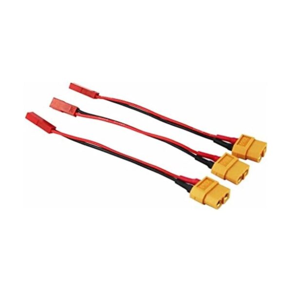 oliyin 3pcs RC XT60 macho a JST hembra adaptador de carga