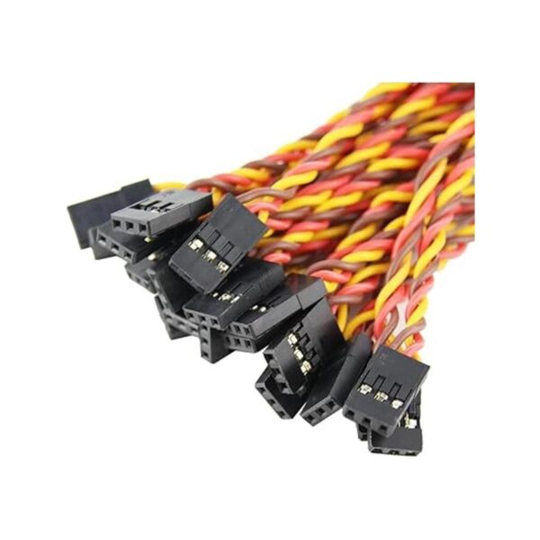 oliyin 20pcs macho a macho Plug Cableado trenzado 100 mm