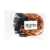 oliyin 20pcs macho a macho Plug Cableado trenzado 100 mm