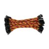oliyin 20pcs macho a macho Plug Cableado trenzado 100 mm