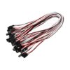 oliyin 20pcs 26 AWG 11.81 en 30 cm 300 mm servo Extension