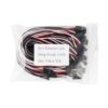 oliyin 20pcs 26 AWG 11.81 en 30 cm 300 mm servo Extension
